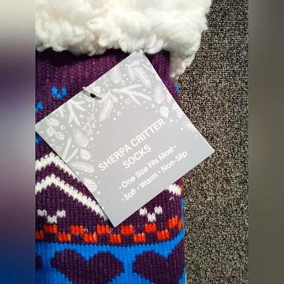 NWT Sherpa Critter Socks 🐨 - Picture 3 of 6